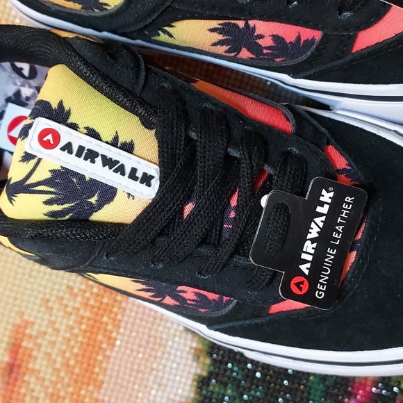 Boys Airwalk Huntington Sneaker Black Tie - Picture 4 of 14